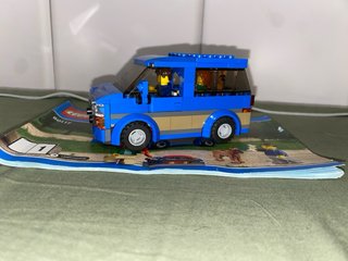 Lego Set Coche y Caravana