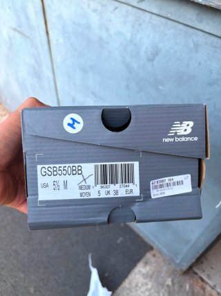 New Balance 550 nere