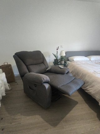 Sillón Ecode Elevapersonas Tela Gris