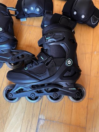 Patines Oxelo Talla 40 + Protecciones