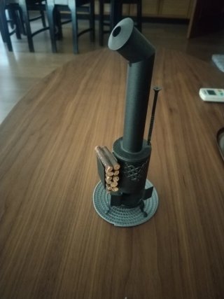 Quemador de incienso de metal