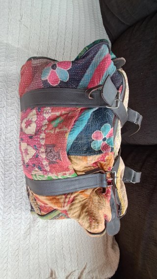 Bolso de mano boho patchwork