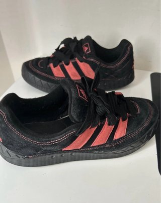 Zapatillas Adidas Negras y naranjas, Hombre (Talla