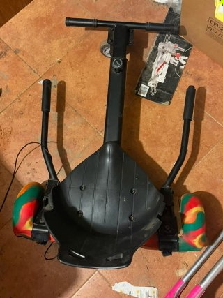 Hoverboard Negro con Ruedas Multicolor