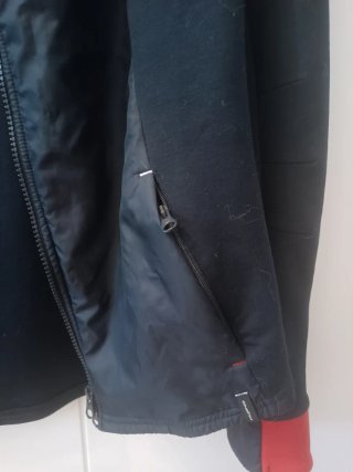Chaqueta Equitación Negra y Roja
