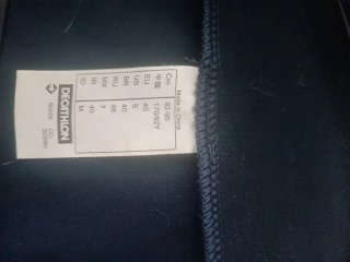 Chaqueta Equitación Negra y Roja