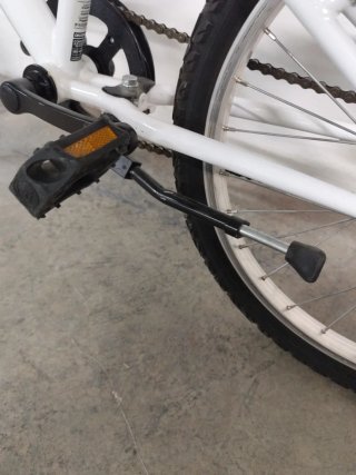Bicicleta infantil btwin blanca