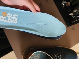 Zapatos casuales hombre azul talla 44