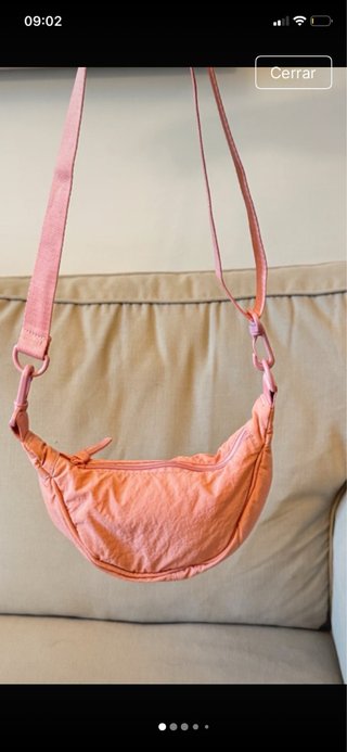Bolso  de luna  rosa