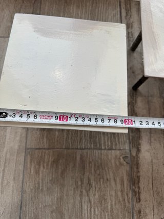 Pieza integrada blanca
