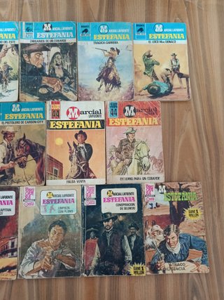 Lote 14 novelas Oeste / Marcial Lafuente Estefanía