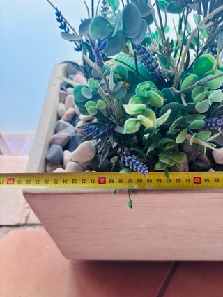 2 Jardineras con plantas artificiales + REGALO