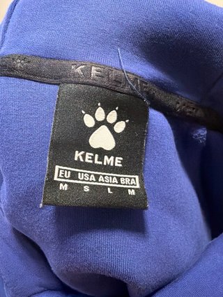 Sudadera Kelme RCDE Azul y Turquesa