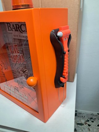Caja Luminosa Ron Barceló única y exclusiva