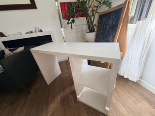 Scrivania per Bambini Ikea Kallax Bianca