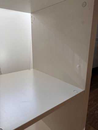 Scrivania per Bambini Ikea Kallax Bianca