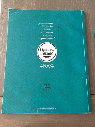 Lengua y Literatura, 4 ESO, Operación mundo