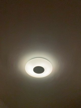 Lámpara Techo LED JDONG con Altavoz Bluetooth