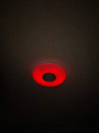 Lámpara Techo LED JDONG con Altavoz Bluetooth