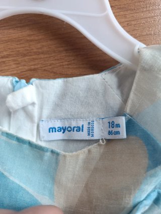 Vestido Mayoral estampado floral
