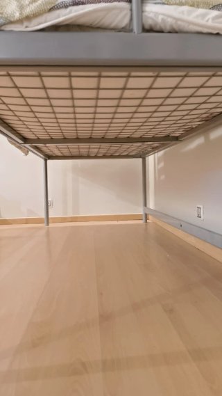 Estructura litera alta metálica