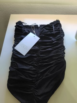 Body Zara Negro Talla S