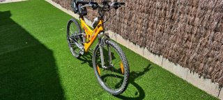 Bicicleta Eléctrica BTT Amarilla