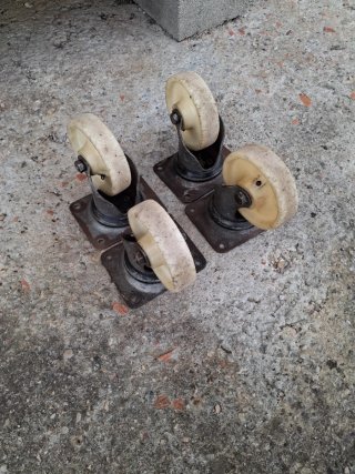 Juego de 4 Ruedas para Muebles