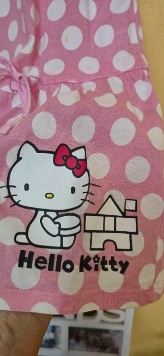 Camisón Oysho Hello Kitty Lunares