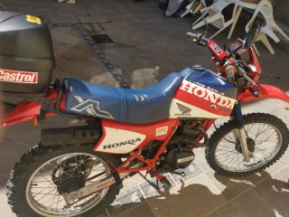 HONDA XL125R París-Dakar arranque eléctrico