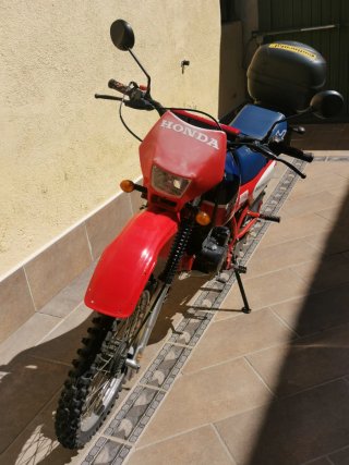HONDA XL125R París-Dakar arranque eléctrico