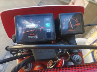 HONDA XL125R París-Dakar arranque eléctrico