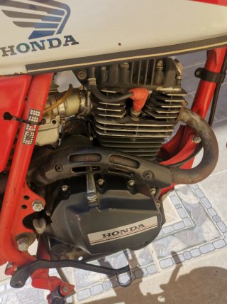 HONDA XL125R París-Dakar arranque eléctrico