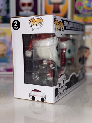 Funko Pop! Santa Jack & chrtismas Sally 2 Pack