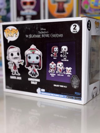 Funko Pop! Santa Jack & chrtismas Sally 2 Pack