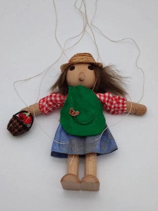 Marionetas de madera artesanales
