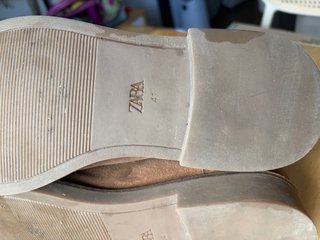 Botines Zara Hombre Talla 41 Marrones
