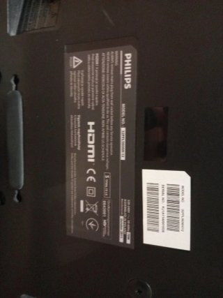 Televisor Philips Negro