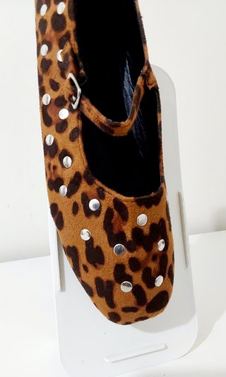 Bailarinas leopardo con tachuelas