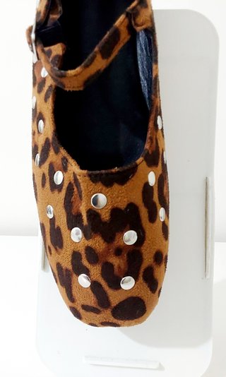 Bailarinas leopardo con tachuelas
