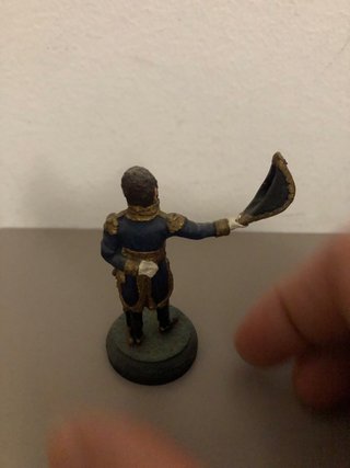 Soldado de plomo figura militar