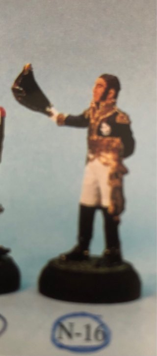 Soldado de plomo figura militar