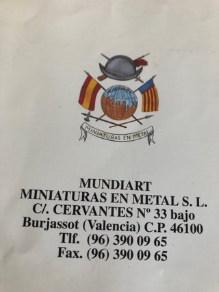 Soldado de plomo figura militar