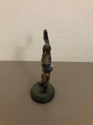 Soldado de plomo figura militar
