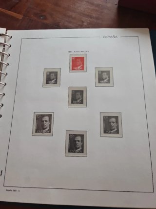 Álbum sellos Filabo 1980 Corona Dorada