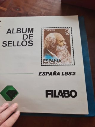 Álbum sellos Filabo 1980 Corona Dorada