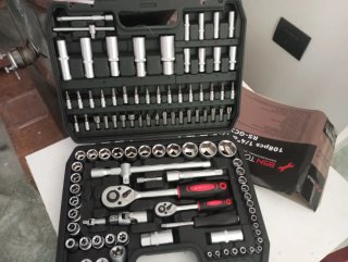 Set chiavi a bussola 108 pz valigetta