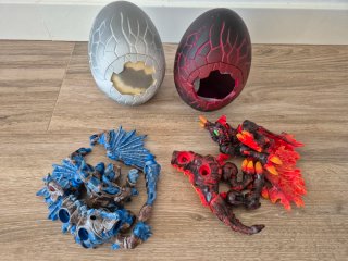Mega Bloks Huevo Dragón con Figura