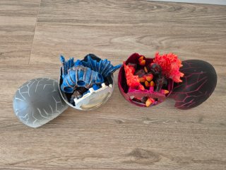 Mega Bloks Huevo Dragón con Figura