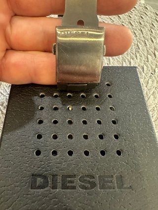 Reloj Diesel Cronógrafo Gris y Plateado